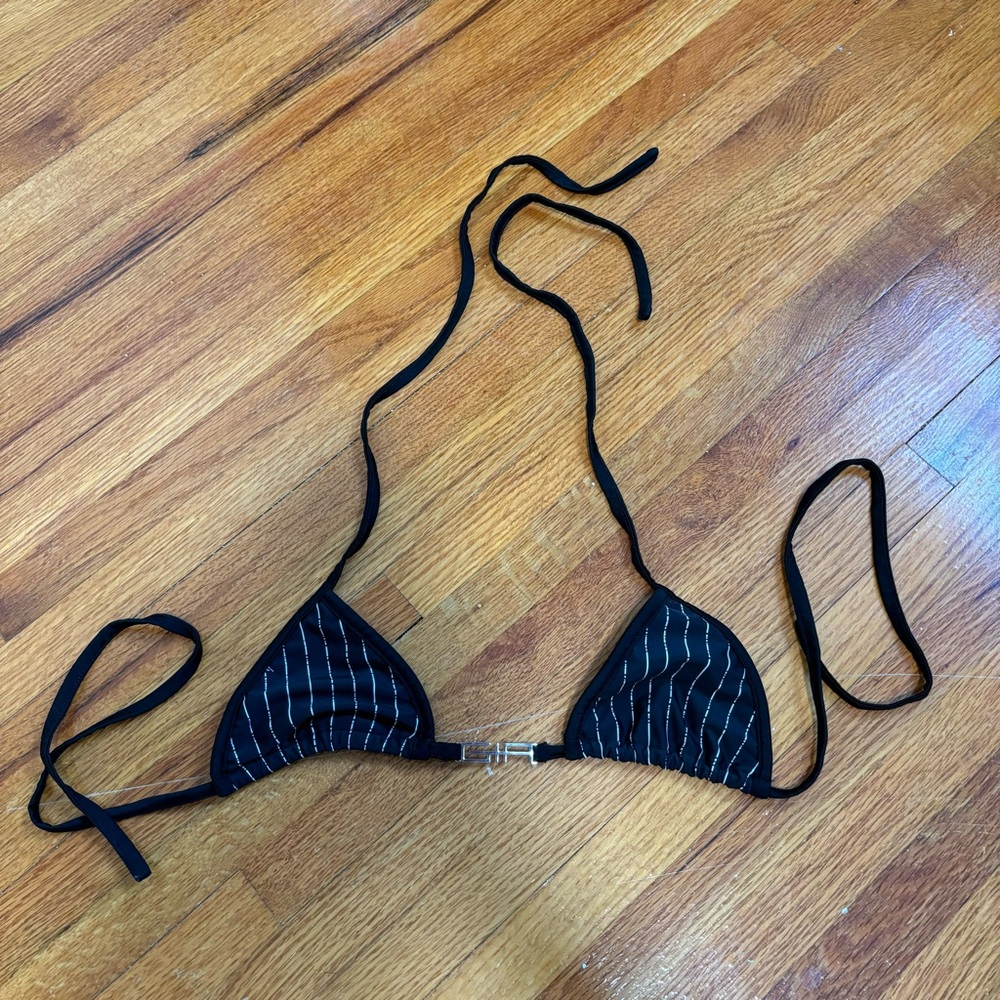 Iamgia Ava Bikini top pinstripe